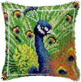 img 4 attached to LAPATAIN Needlework Cushion Crochet 15 7X15 7Inch Needlework for Latch Hook