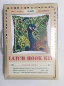 img 3 attached to LAPATAIN Needlework Cushion Crochet 15 7X15 7Inch Needlework for Latch Hook