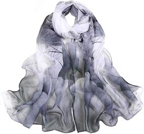 img 4 attached to Sun-Protective Lightweight Fashion Scarves for Women - Must-Have Accessories in Scarves & Wraps