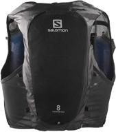 👟 salomon adv hydra vest 8: ultimate running gear, black логотип