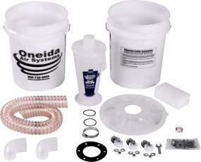 img 4 attached to 🔧 Oneida Molded Dust Deputy Kit: Superior Separator with Two Durable Buckets