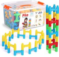 playbuild pilo building blocks construction logo