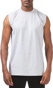 img 4 attached to Pro Club Heavyweight Sleeveless T Shirt Men's Clothing and Shirts