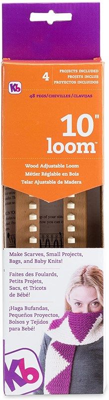 authentic knitting board loom 10 inch 로고
