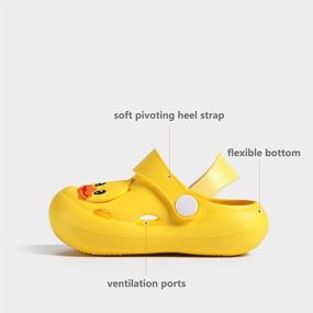 img 1 attached to 👟 Explore Ainikas Toddler Non Slip Lightweight Sandals for Boys - Versatile Shoes, Clogs & Mules