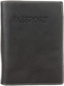 img 1 attached to Мужской кошелек Perry Ellis Passport черного цвета