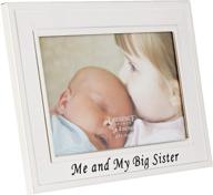 silver plated big sister picture frame - me and my big sister design by lawrence frames, 6x4 size логотип