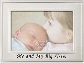 img 3 attached to Silver Plated Big Sister Picture Frame - Me And My Big Sister Design by Lawrence Frames, 6x4 Size