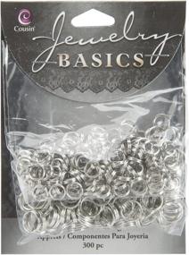 img 1 attached to 💍 Cousin Jewelry Basics 300 Piece Silver Beading & Jewelry Making Kit