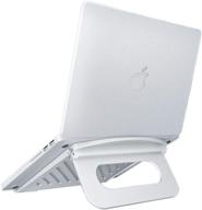 foldable adjustable notebook compatible macbook laptop accessories logo