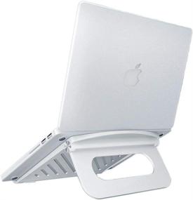 img 4 attached to Foldable Adjustable Notebook Compatible MacBook Laptop Accessories