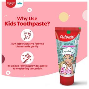 img 1 attached to Colgate Kids Barbie Red Toothpaste