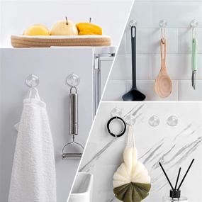 img 3 attached to 🧲 HangerSpace: Innovative Suction Removable Kitchen Bathroom Industrial Hardware Solution