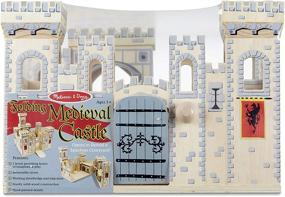 img 2 attached to Medieval Drawbridge Construction Kit by Melissa and Doug