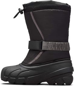 img 4 attached to Sorel Youth Flurry Winter Tropic Boys' Shoes in Boots