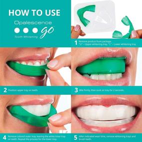 img 1 attached to 🌬️ Opalescence Go Teeth Whitening Trays: Convenient Prefilled 10% Hydrogen Peroxide - Mint Flavored Formula