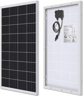 🔆 weize 100 watt 12 volt solar panel: superior efficiency for home, camping, boat, caravan, rv, and off-grid" logo