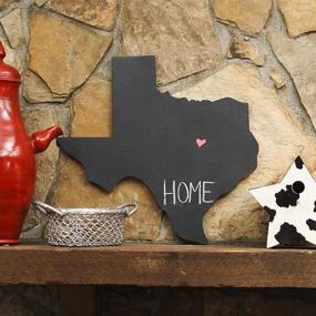 img 3 attached to 🔨 Authentic UNFINISHEDWOODCO Unfinished Texas State Wood Cutouts for DIY Craft Projects