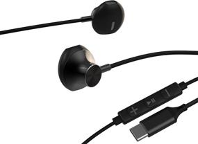 img 4 attached to 🎧 ivoros USB C Earbuds: In-Ear HiFi Stereo Earphones for Google Pixel, Samsung Galaxy, iPad Pro/Air, with Mic/Volume Control