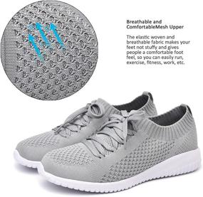 img 3 attached to JIUMUJIPU 004 Walking Statements Sneaker，Adult Numeric_6 Women's Shoes