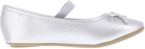 img 3 attached to Stylish and Comfortable Zoe Zac Toddler String Tie Regular Girls' Shoes for Flats