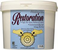 🌿 restoration hypoallergenic powder: safely clean delicate linens in a 5-lb pail logo