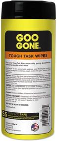 img 2 attached to 🍊 Goo Gone 2000 Citrus Clean Up Wipes, 8 x 7, White, 24 Wipes/Canister, 4 Canisters/Carton