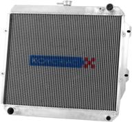 🌬️ enhanced cooling efficiency: koyorad hh012827 aluminum performance radiator logo