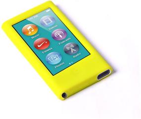 img 1 attached to 📱 ColorYourLife 7-Pack Soft Silicone Gel Skins Cases Covers for New iPod Nano 8th 7th Gen with Screen Protector - Retail Packaging