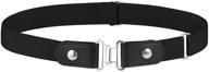 elastic stretch buckle invisible women's belts - comfortable accessories for enhanced comfort logo