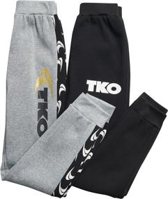 img 3 attached to 👖 TKO Boys’ Sweatpants 4-Pack: Active Fleece Joggers Pants (Size 8-16)