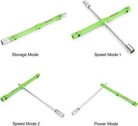 img 2 attached to 🔧 OEMTOOLS 26 Inch Power Cross Lug Nut Wrench: Maximum Torque in Half the Size, Ultimate Quick Tire Change Tool for Common SAE & Metric Lug Nuts