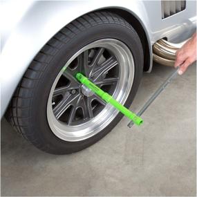 img 1 attached to 🔧 OEMTOOLS 26 Inch Power Cross Lug Nut Wrench: Maximum Torque in Half the Size, Ultimate Quick Tire Change Tool for Common SAE & Metric Lug Nuts