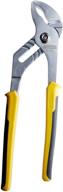 stanley 84-024: premium 10-inch bi-material groove joint pliers - versatile and durable logo