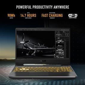 img 2 attached to ASUS TUF Gaming F15 Laptop: 15.6” 144Hz FHD IPS-Type, Core i5-10300H, GTX 1650, 8GB RAM, 512GB SSD, Wi-Fi 6, Windows 11