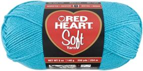 img 2 attached to ❤️ Turquoise Red Heart Soft Yarn