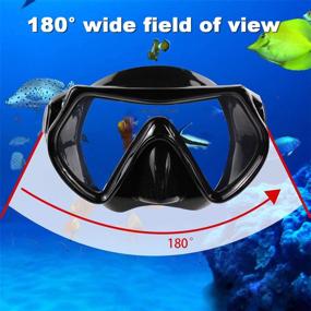 img 2 attached to DIPUKI Snorkeling Mask，Dry Snorkel，Fins Diving，Swimming，Free