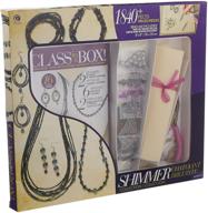 🎨 unleash your creativity with cousin shimmer collection: class in a box jewelry making kit logo