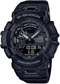 img 3 attached to Максимальная прочность и стиль🔥: G-Shock GBA900-1A Черный/Черный, один размер