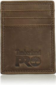 img 4 attached to Timberland PRO Leather Pocket Wallet