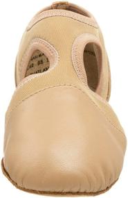 img 3 attached to Comfortable and Stylish: Capezio Little Pedini PP323C Caramel Girls' Shoes for All-Day Dancing