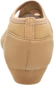 img 2 attached to Comfortable and Stylish: Capezio Little Pedini PP323C Caramel Girls' Shoes for All-Day Dancing