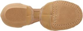 img 1 attached to Comfortable and Stylish: Capezio Little Pedini PP323C Caramel Girls' Shoes for All-Day Dancing