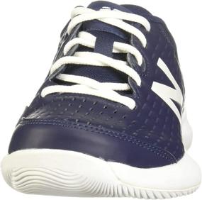 img 3 attached to Top-rated New Balance Unisex-Child 696 V4 Hard Court Tennis Shoe: Optimal Performance and Style