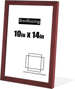 img 4 attached to Rectangle Decoration Anniversary Christmas Certificate Home Decor for Photo Albums, Frames & Accessories