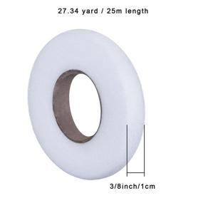 img 2 attached to 🧵 Outus Fabric Fusing Tape Hemming Solution - 2 Pack Iron-on Adhesive Tape, 27 Yards in White (3/8 Inch)