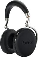 🎧 беспроводные наушники parrot zik 2.0 с шумоподавлением: непревзойденное качество звука в стильном черном дизайне логотип