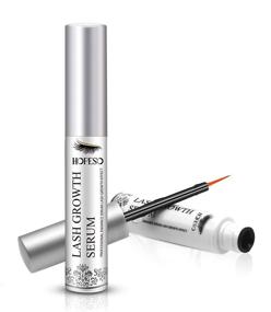 img 4 attached to 👁️ Natural Eyelash Growth Serum for Long Thick Lashes and Eyebrow Extensions - Irritation Free Formula with Enhancer for Brow Growth