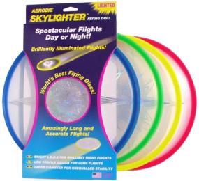 img 1 attached to 🪂 AEROBIE SKYLIGHTER DISC: New Mega Size Package of 4 Units in Varying Colors!