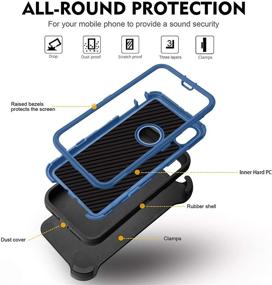 img 3 attached to Kickstand Protective Dust Proof Shockproof Compatible Cell Phones & Accessories